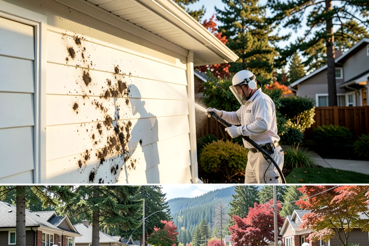 Hot Tub Cleaning in Hunts Point, King County, WA - Any time of year works, though a spring cleaning knocks out the mildew that accumulates through the wettest months.