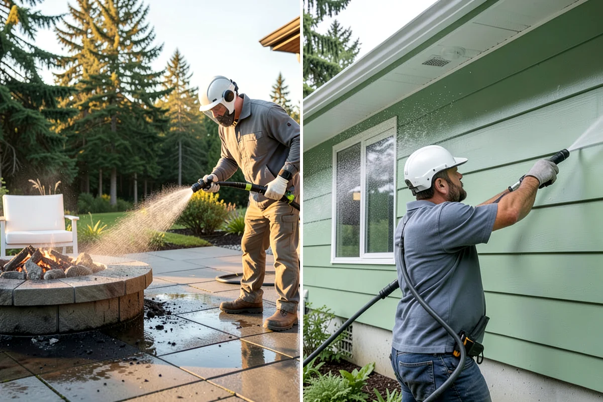 Hot Tub Cleaning in Kenmore, King County, WA - Clean and treat the top and underside of the cover