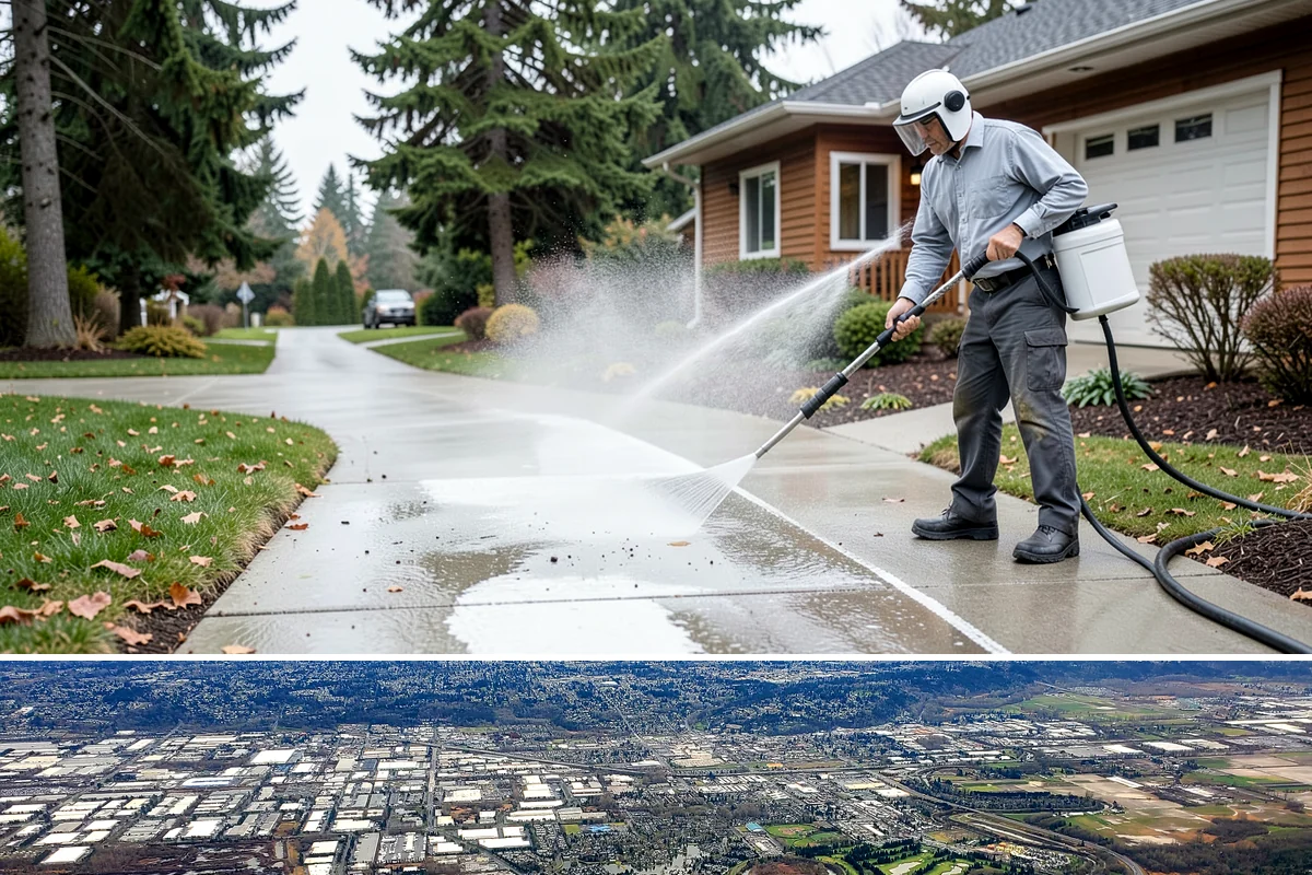 Hot Tub Cleaning in Kent, King County, WA - Any time of year works, though a spring cleaning knocks out the mildew that accumulates through the wettest months.