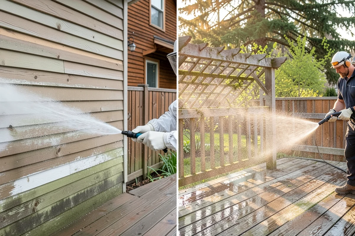 Hot Tub Cleaning in Lake Forest Park, King County, WA - Clean and treat the top and underside of the cover