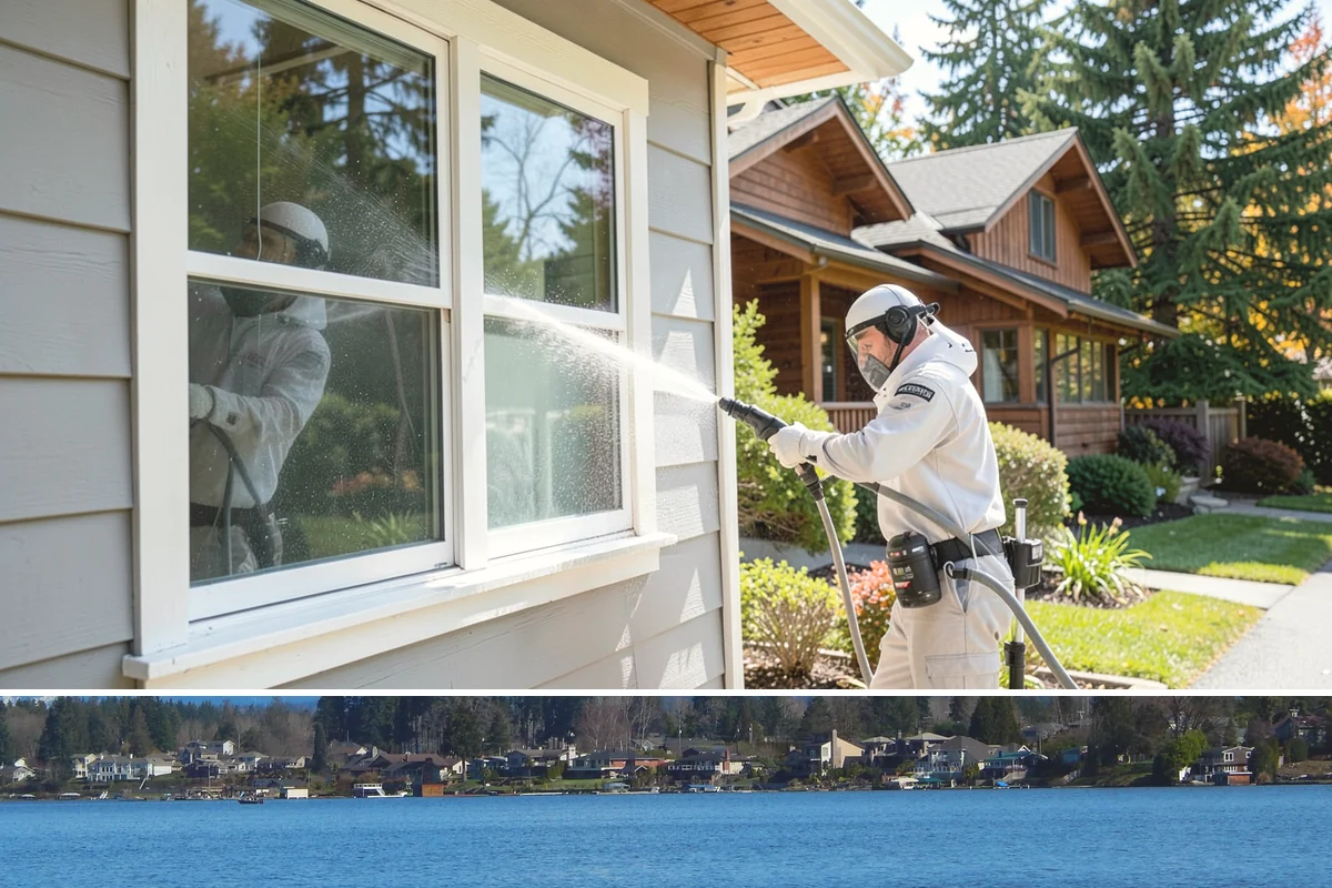 Hot Tub Cleaning in Lake Stevens, Snohomish County, WA - Any time of year works, though a spring cleaning knocks out the mildew that accumulates through the wettest months.