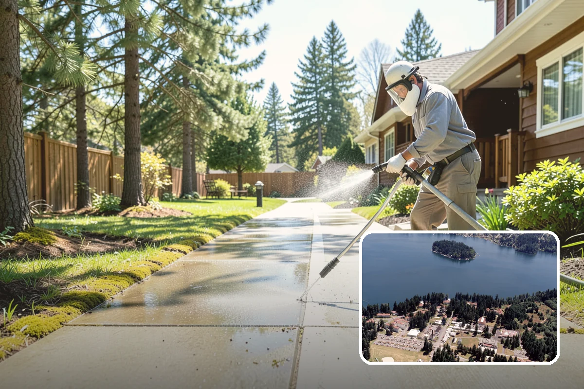 Hot Tub Cleaning in Lakewood, Pierce County, WA - Removes mildew from vinyl covers and cabinet panels