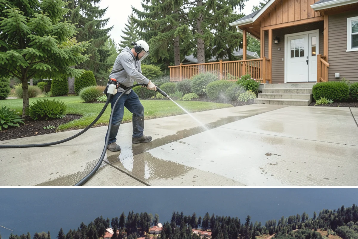 Hot Tub Cleaning in Lakewood, Pierce County, WA - Any time of year works, though a spring cleaning knocks out the mildew that accumulates through the wettest months.