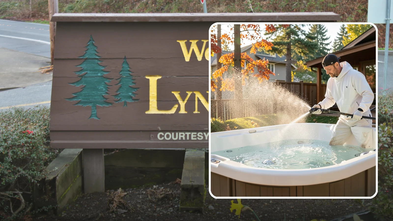 Hot Tub Cleaning in Lynnwood, Snohomish County, WA - We clean hot tub shells, covers, and cabinets so your spa stays inviting instead of growing a waterline of grime and mold.