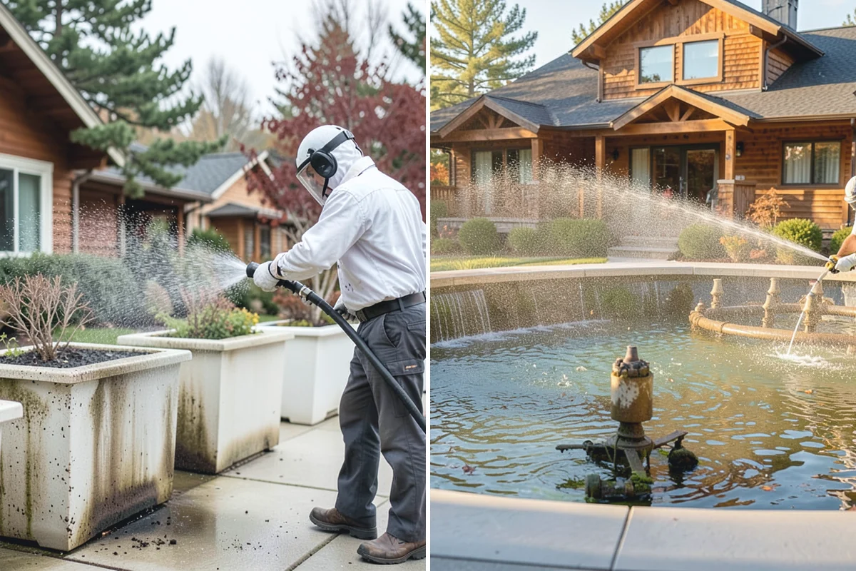 Hot Tub Cleaning in Marysville, Snohomish County, WA - Clean and treat the top and underside of the cover