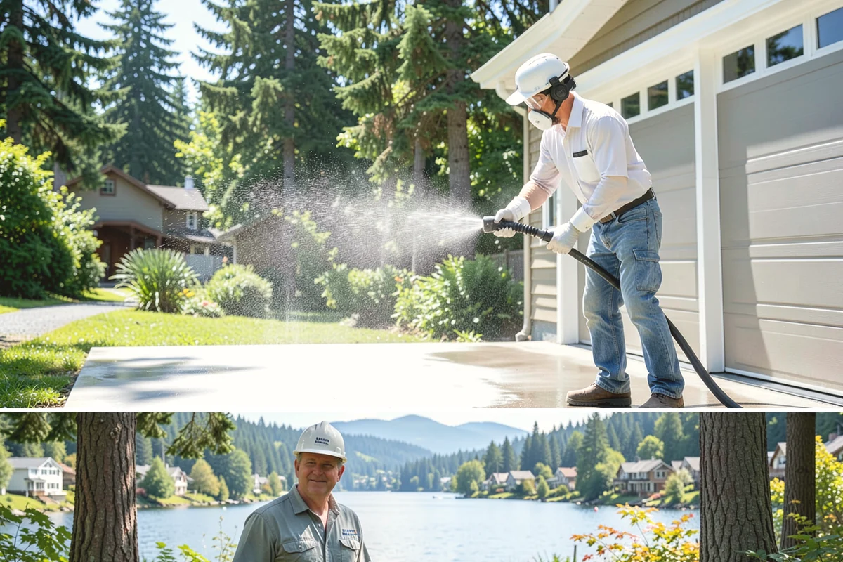Hot Tub Cleaning in Milton, King County, WA - Any time of year works, though a spring cleaning knocks out the mildew that accumulates through the wettest months.