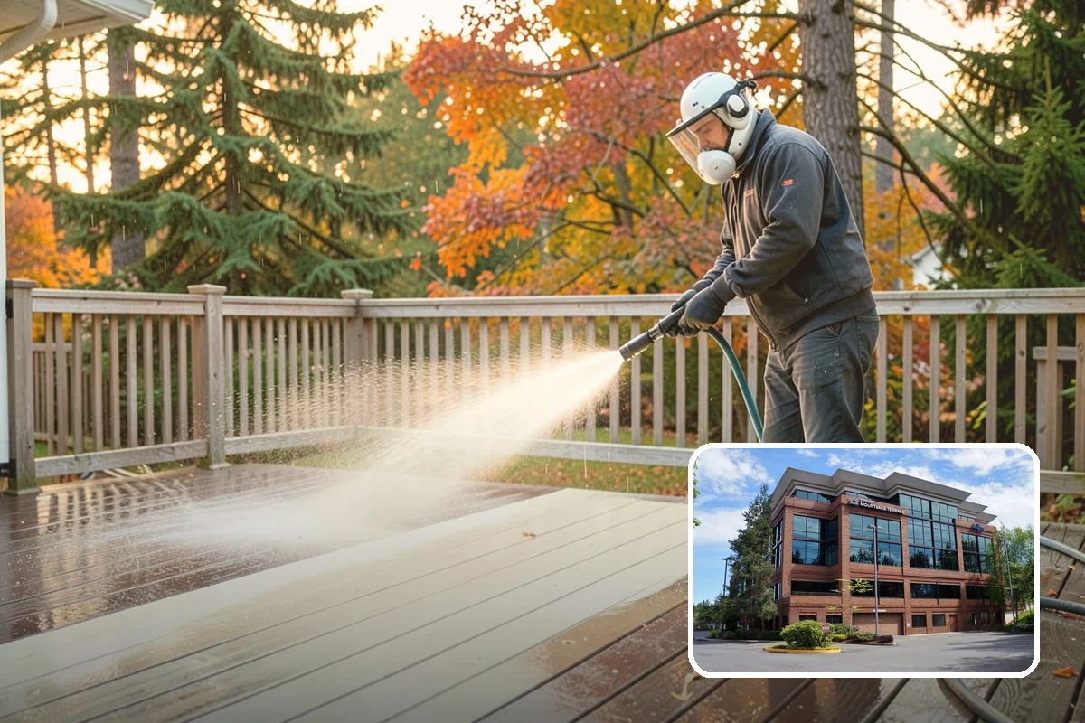 Hot Tub Cleaning in Mountlake Terrace, Snohomish County, WA - Removes mildew from vinyl covers and cabinet panels