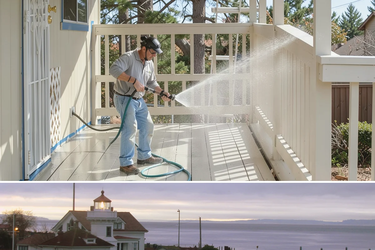 Hot Tub Cleaning in Mukilteo, Snohomish County, WA - Any time of year works, though a spring cleaning knocks out the mildew that accumulates through the wettest months.