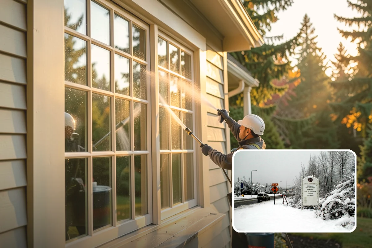Hot Tub Cleaning in Newcastle, King County, WA - Removes mildew from vinyl covers and cabinet panels