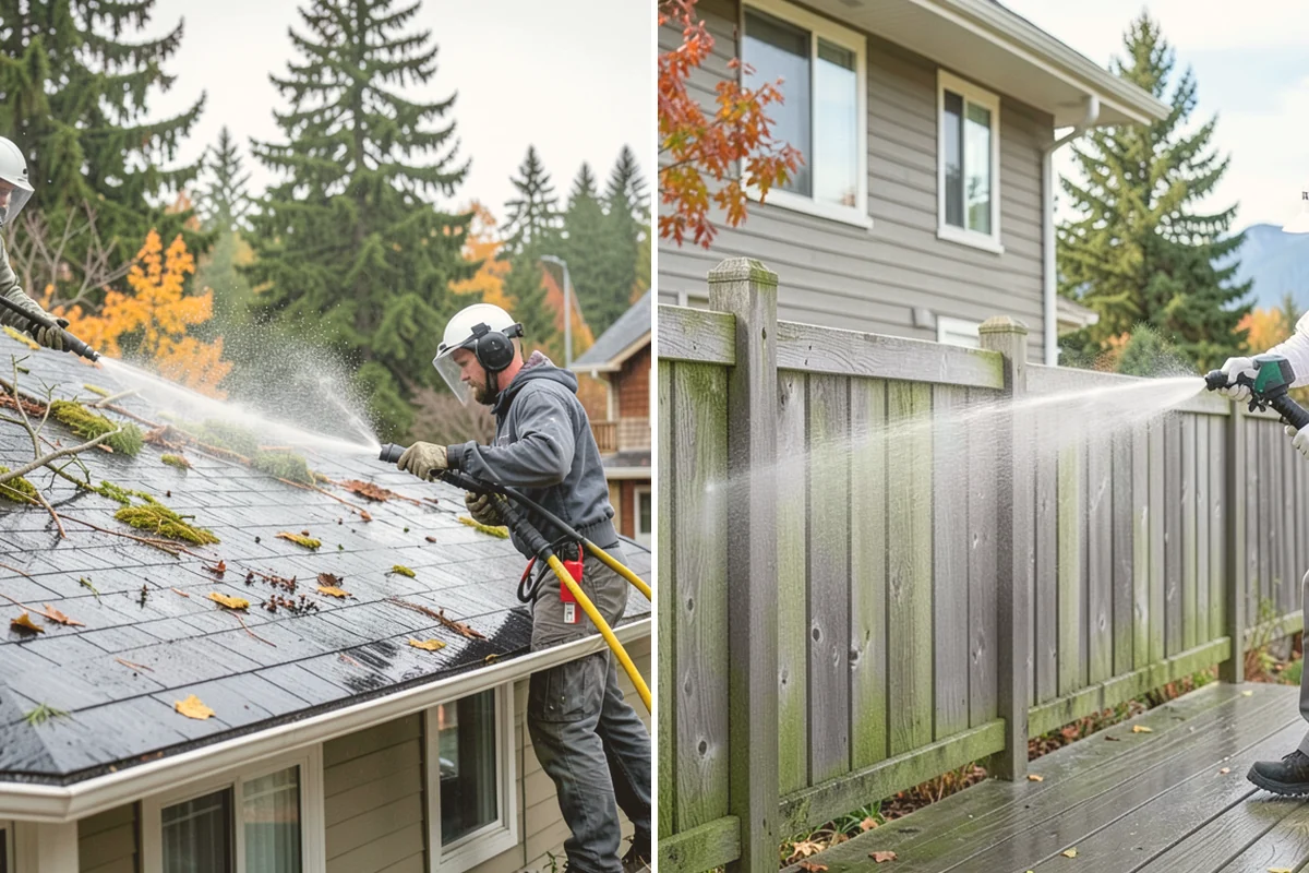 Hot Tub Cleaning in Newcastle, King County, WA - Clean and treat the top and underside of the cover
