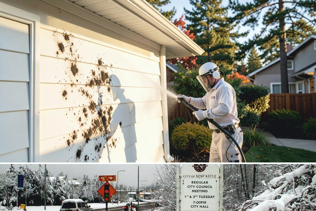 Hot Tub Cleaning in Newcastle, King County, WA - Any time of year works, though a spring cleaning knocks out the mildew that accumulates through the wettest months.