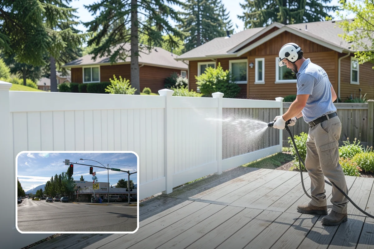 Hot Tub Cleaning in North Bend, King County, WA - Removes mildew from vinyl covers and cabinet panels
