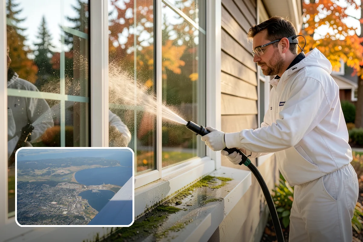 Hot Tub Cleaning in Oak Harbor, Island County, WA - Removes mildew from vinyl covers and cabinet panels