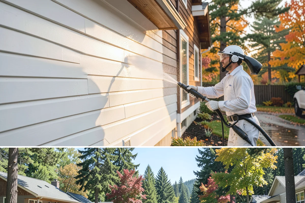 Hot Tub Cleaning in Orting, Pierce County, WA - Any time of year works, though a spring cleaning knocks out the mildew that accumulates through the wettest months.