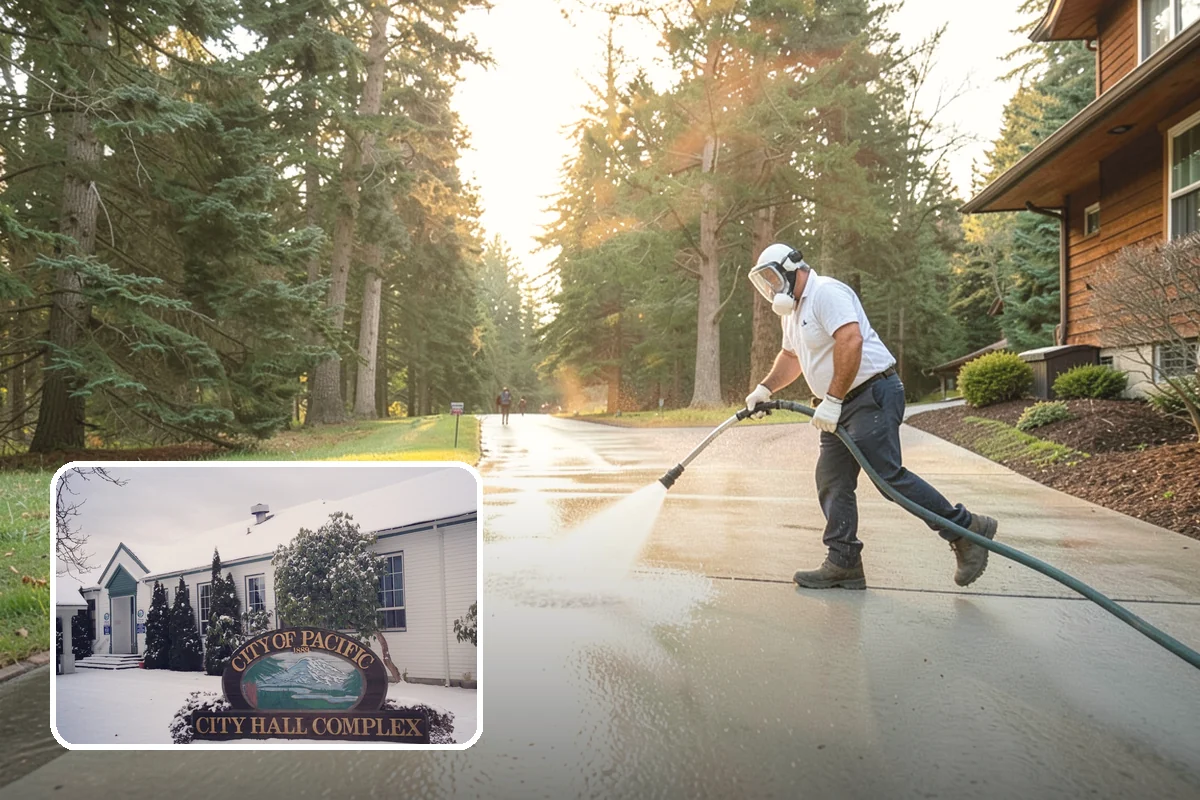 Hot Tub Cleaning in Pacific, King County, WA - Removes mildew from vinyl covers and cabinet panels