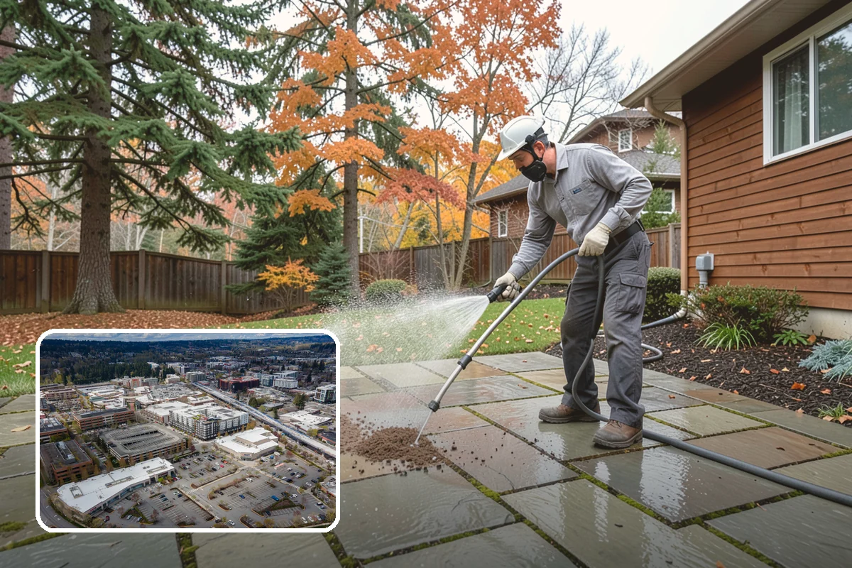 Hot Tub Cleaning in Redmond, King County, WA - Removes mildew from vinyl covers and cabinet panels