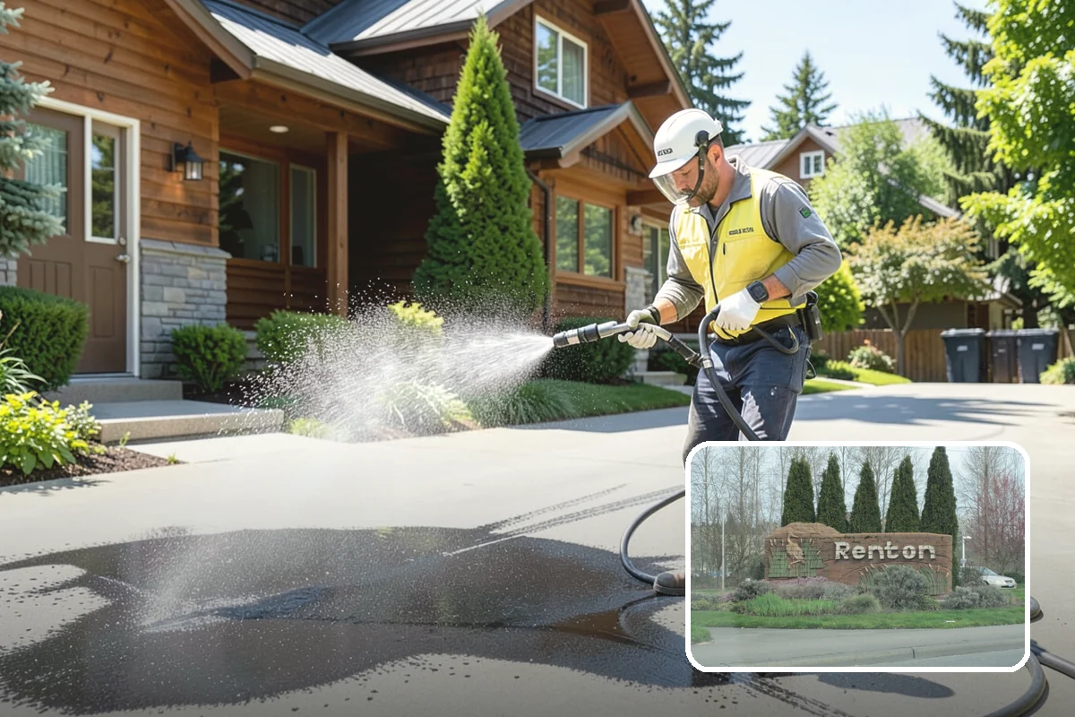 Hot Tub Cleaning in Renton, King County, WA - Removes mildew from vinyl covers and cabinet panels