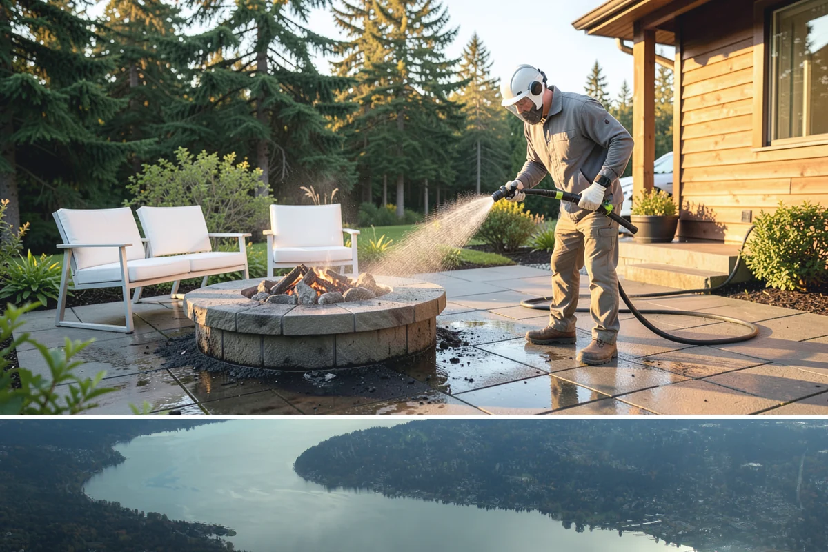 Hot Tub Cleaning in Sammamish, King County, WA - Any time of year works, though a spring cleaning knocks out the mildew that accumulates through the wettest months.