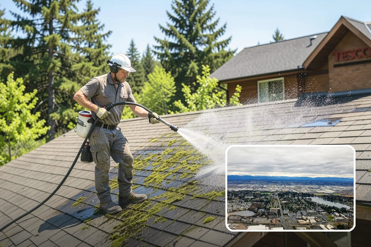 Hot Tub Cleaning in SeaTac, King County, WA - Removes mildew from vinyl covers and cabinet panels
