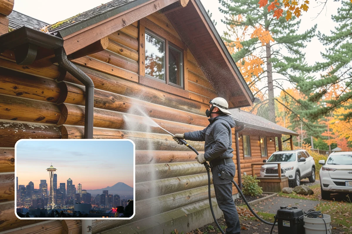Hot Tub Cleaning in Seattle, King County, WA - Removes mildew from vinyl covers and cabinet panels