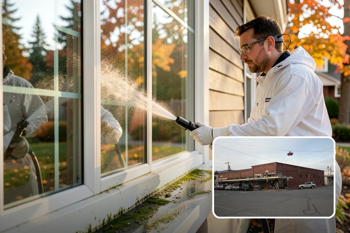Hot Tub Cleaning in Sedro-Woolley, Skagit County, WA - Removes mildew from vinyl covers and cabinet panels