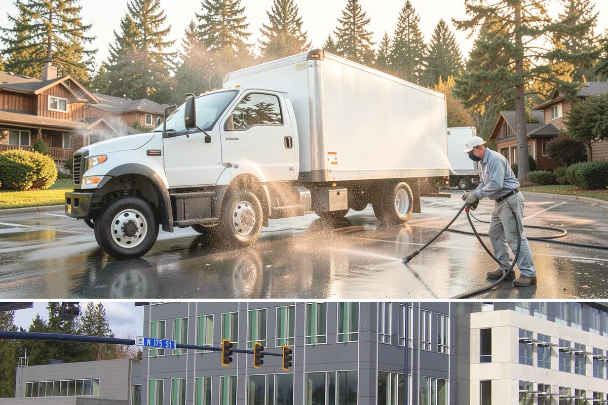 Hot Tub Cleaning in Shoreline, King County, WA - Any time of year works, though a spring cleaning knocks out the mildew that accumulates through the wettest months.