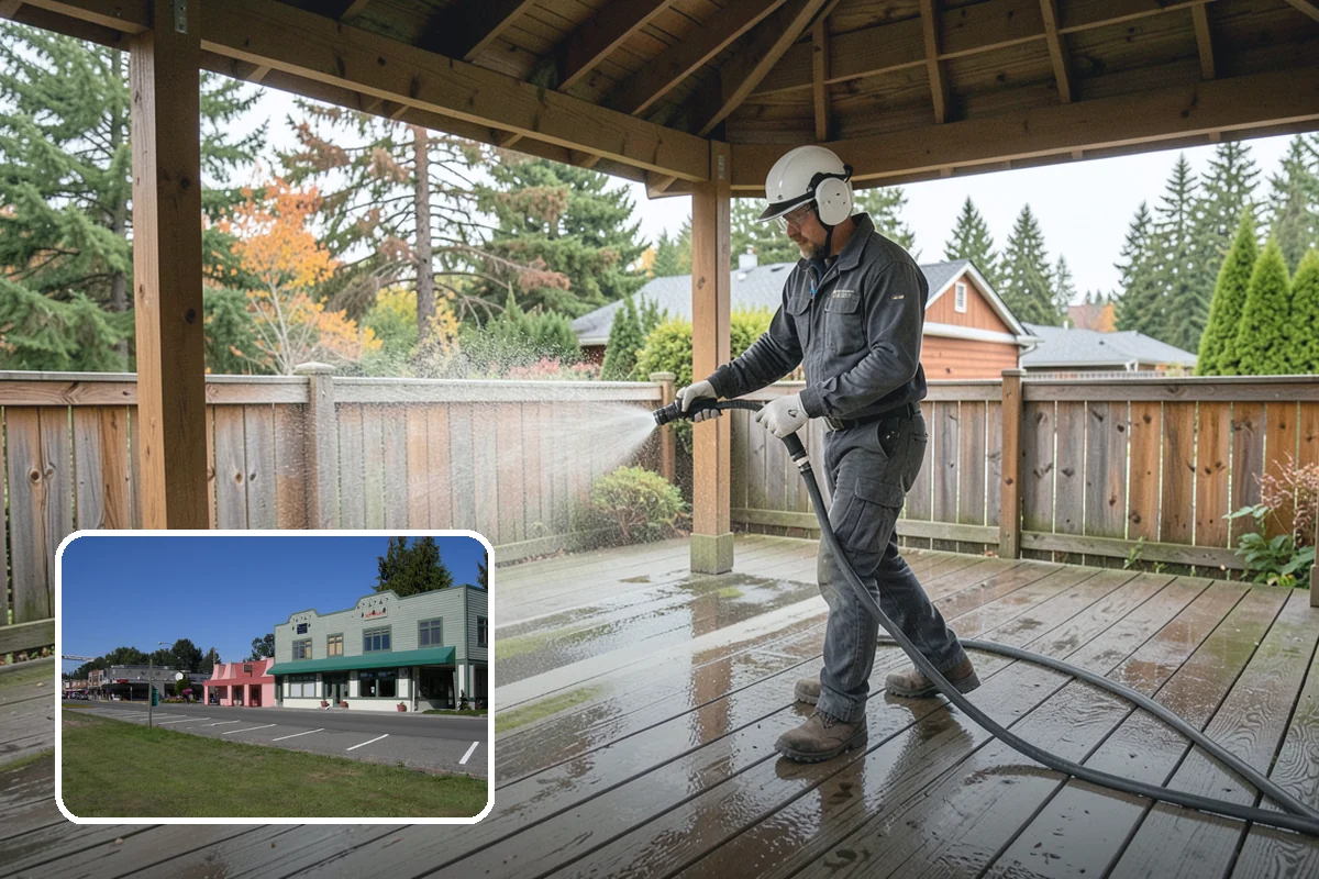 Hot Tub Cleaning in Snoqualmie, King County, WA - Removes mildew from vinyl covers and cabinet panels