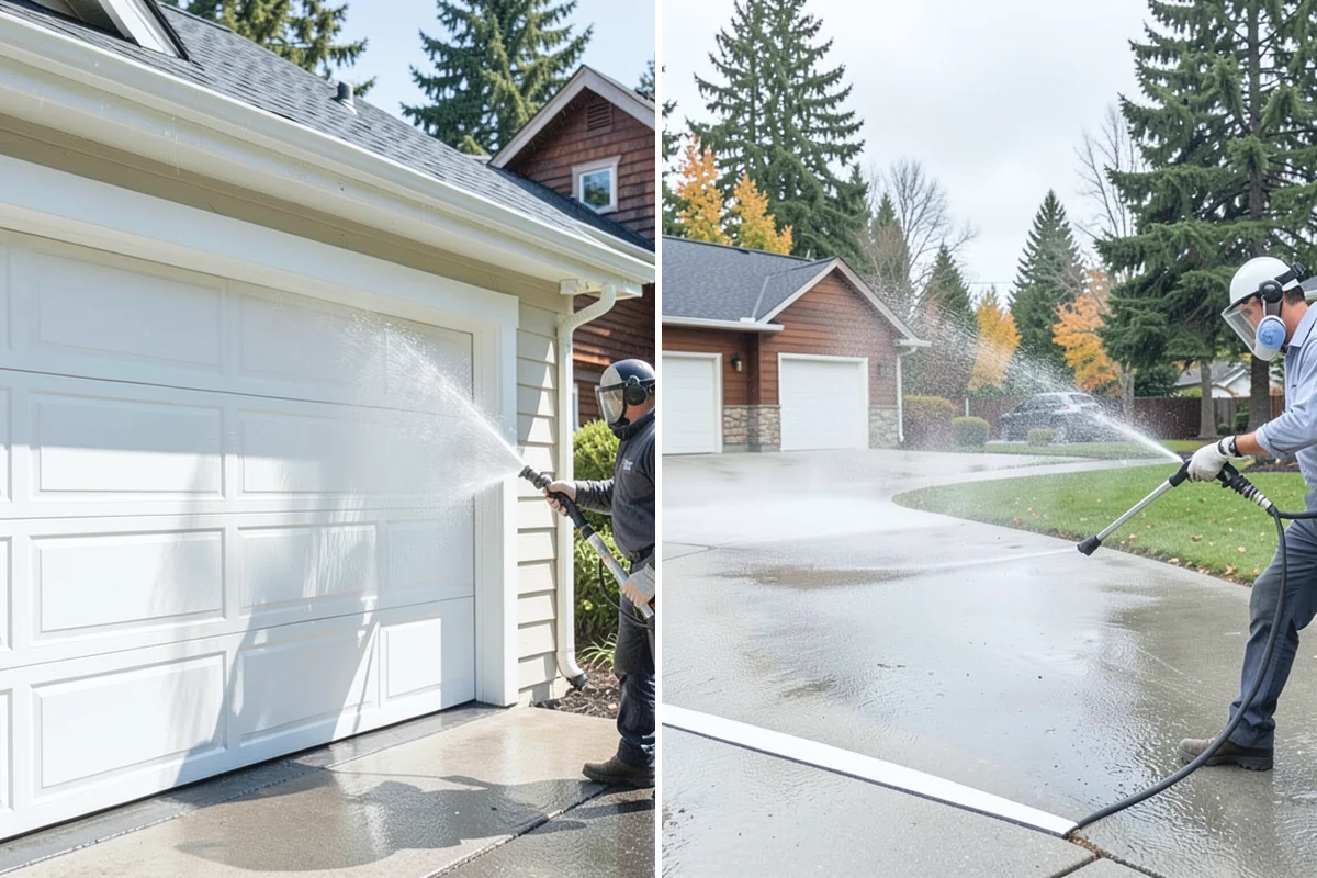 Hot Tub Cleaning in South Prairie, Pierce County, WA - Clean and treat the top and underside of the cover