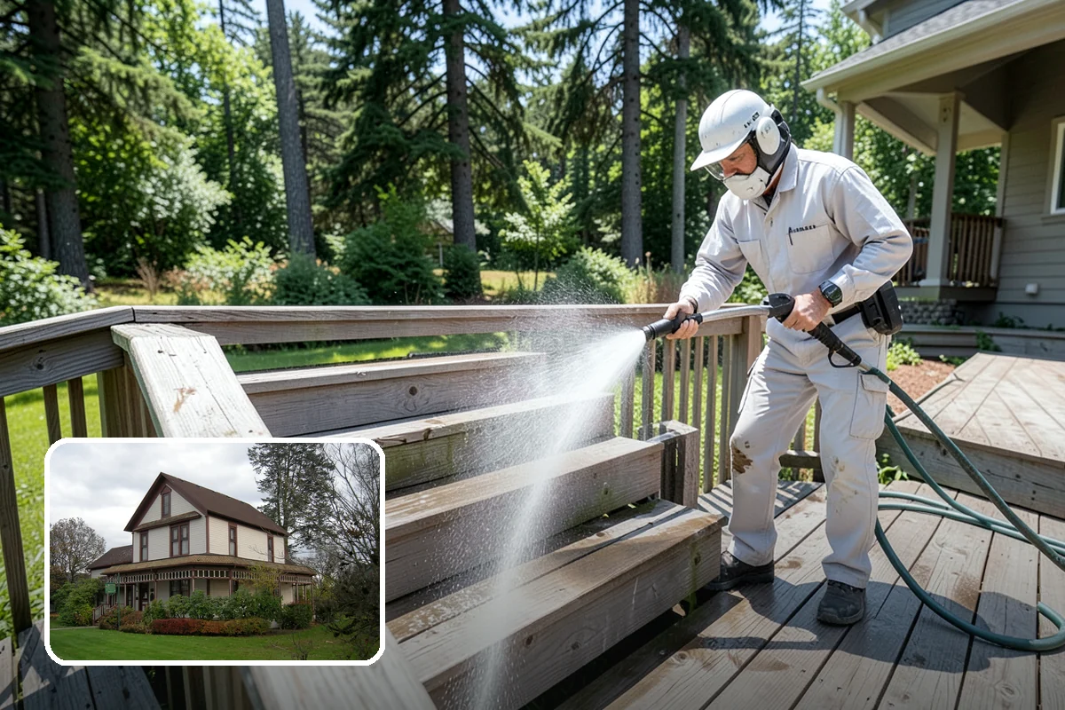 Hot Tub Cleaning in Sumner, Pierce County, WA - Removes mildew from vinyl covers and cabinet panels