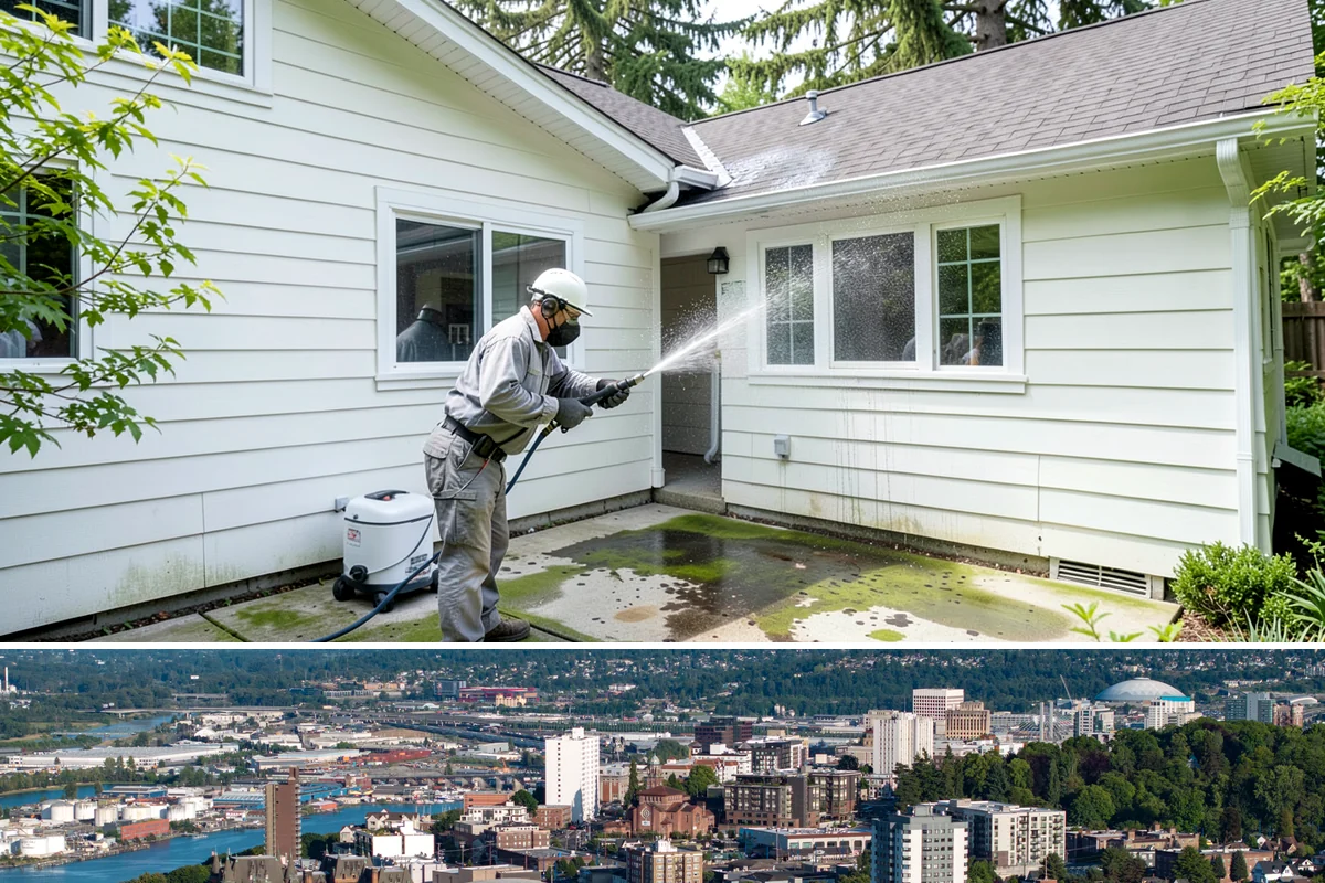 Hot Tub Cleaning in Tacoma, Pierce County, WA - Any time of year works, though a spring cleaning knocks out the mildew that accumulates through the wettest months.