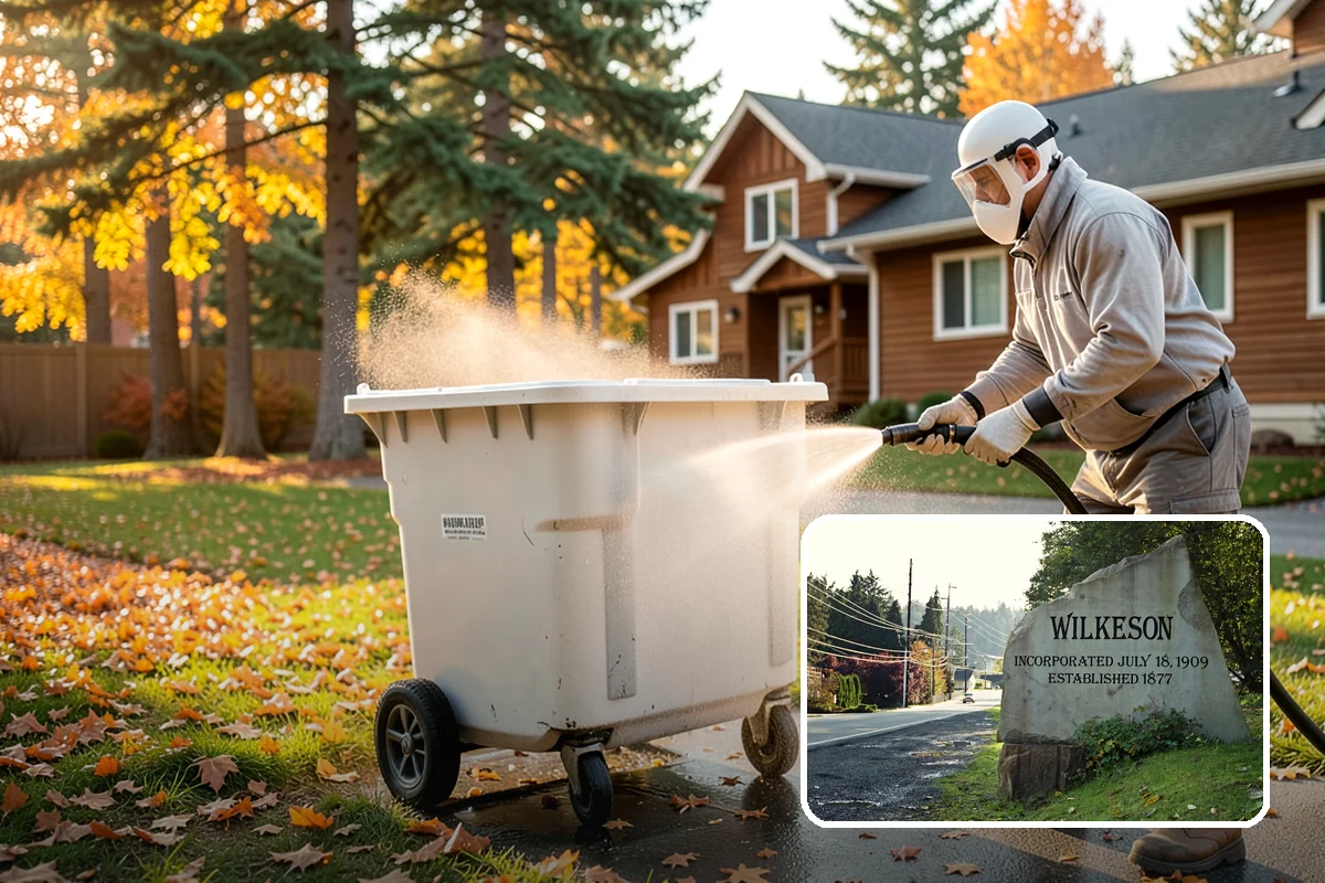 Hot Tub Cleaning in Wilkeson, Pierce County, WA - Removes mildew from vinyl covers and cabinet panels