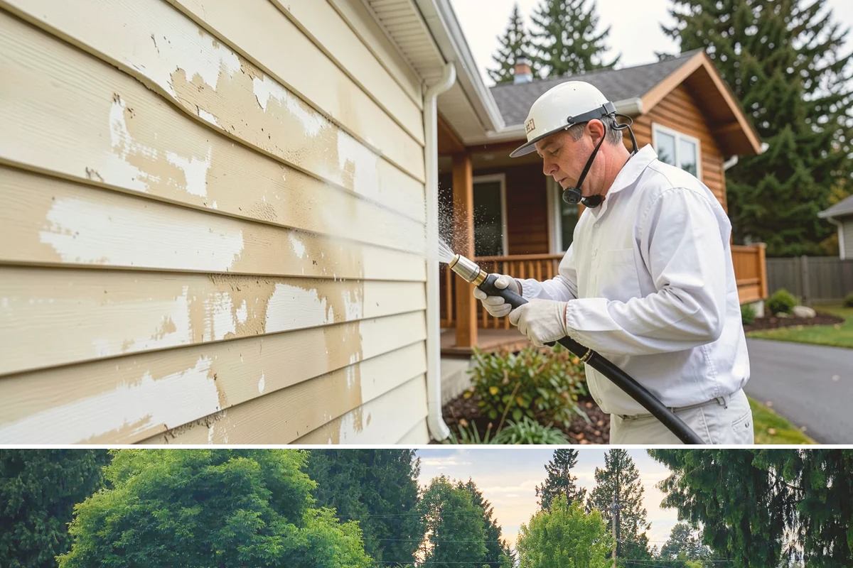 Hot Water Pressure Washing in Bonney Lake, Pierce County, WA - Available year-round, and particularly useful in cold months when heated water outperforms cold rinsing on stubborn grime.