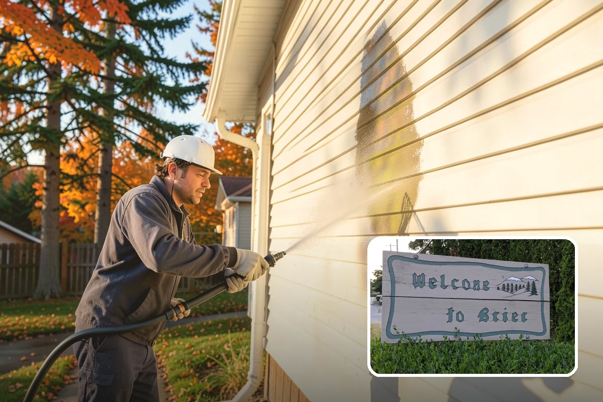 Hot Water Pressure Washing in Brier, Snohomish County, WA - Cuts through grease and oil that cold water leaves behind