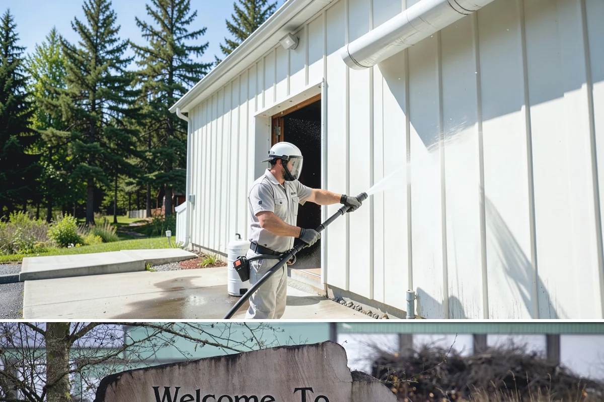 Hot Water Pressure Washing in Buckley, Pierce County, WA - Available year-round, and particularly useful in cold months when heated water outperforms cold rinsing on stubborn grime.