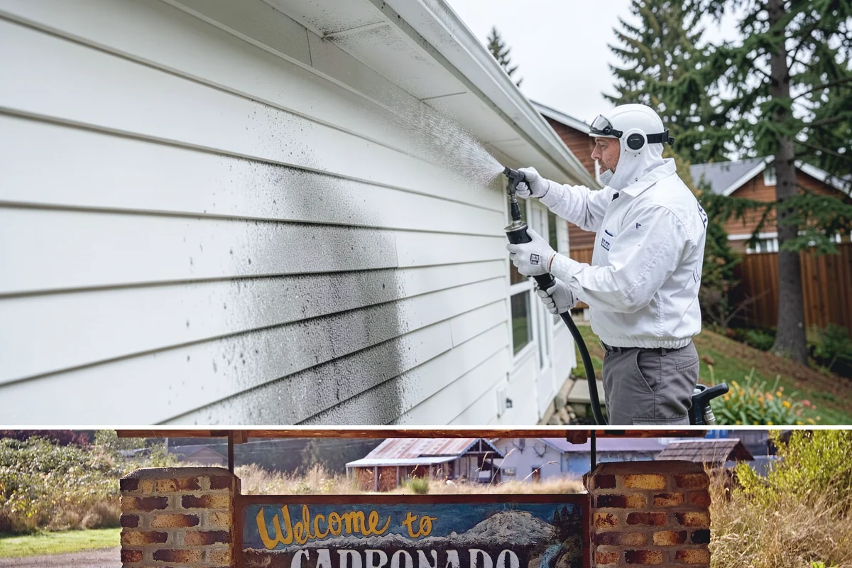 Hot Water Pressure Washing in Carbonado, Pierce County, WA - Available year-round, and particularly useful in cold months when heated water outperforms cold rinsing on stubborn grime.