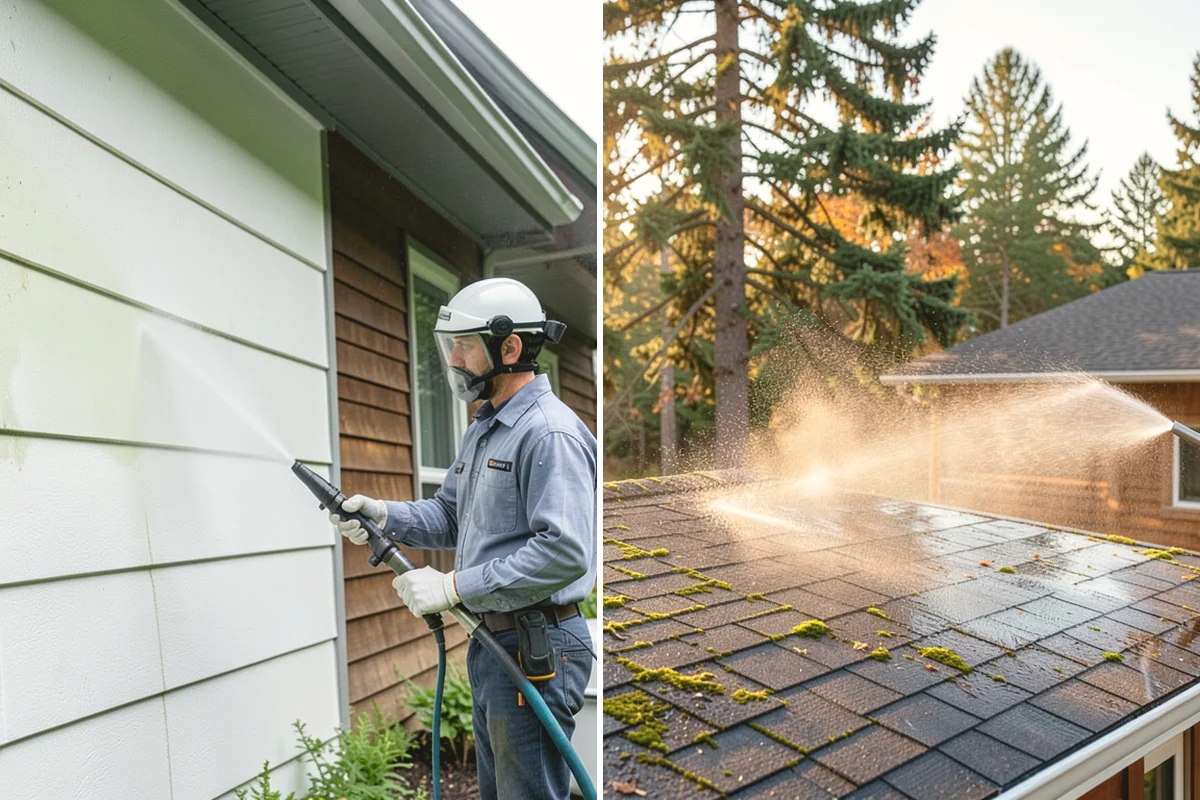 Hot Water Pressure Washing in Carnation, King County, WA - Identify the grease, oil, or heavy residue to be removed