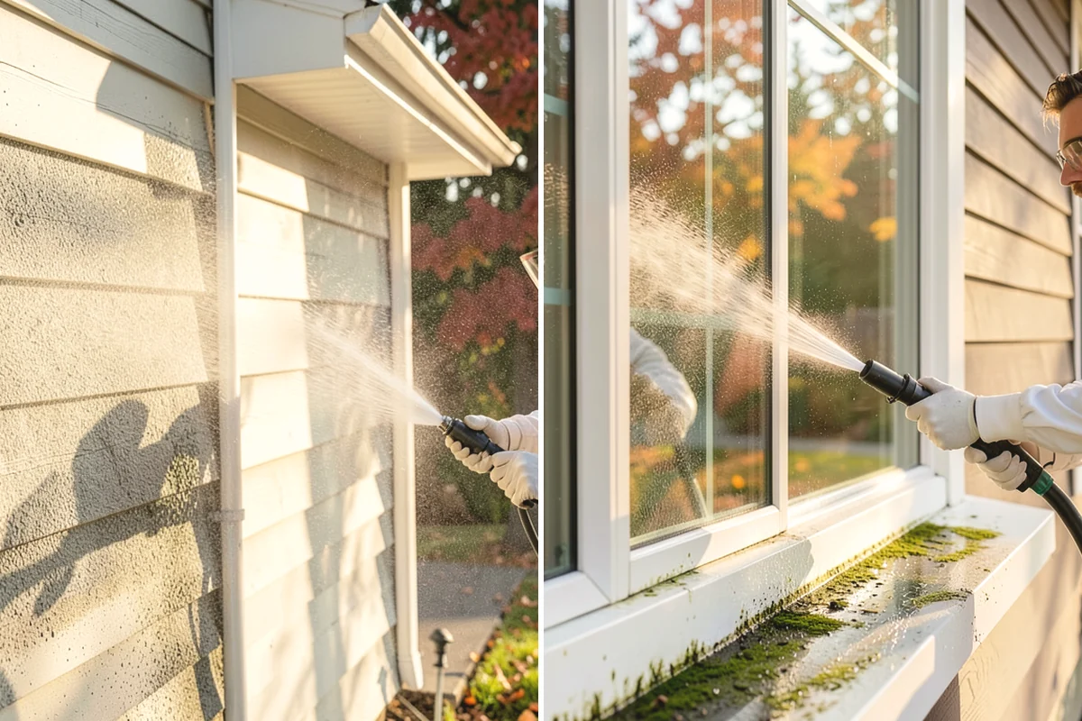Hot Water Pressure Washing in Duvall, King County, WA - Identify the grease, oil, or heavy residue to be removed