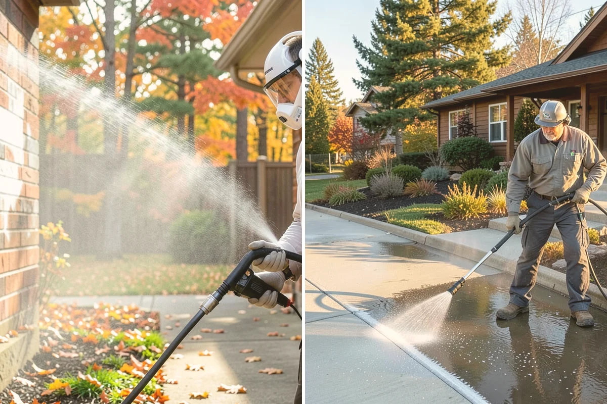 Hot Water Pressure Washing in Index, Snohomish County, WA - Identify the grease, oil, or heavy residue to be removed