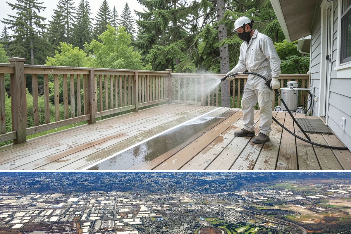 Hot Water Pressure Washing in Kent, King County, WA - Available year-round, and particularly useful in cold months when heated water outperforms cold rinsing on stubborn grime.