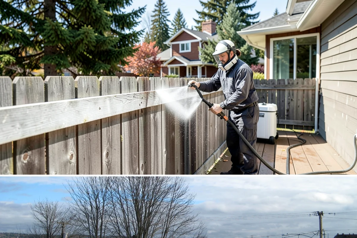 Hot Water Pressure Washing in Langley, Island County, WA - Available year-round, and particularly useful in cold months when heated water outperforms cold rinsing on stubborn grime.