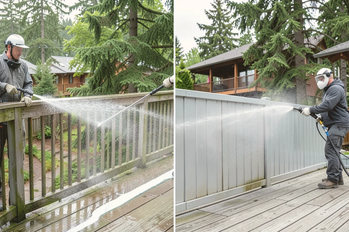 Hot Water Pressure Washing in Lynnwood, Snohomish County, WA - Identify the grease, oil, or heavy residue to be removed