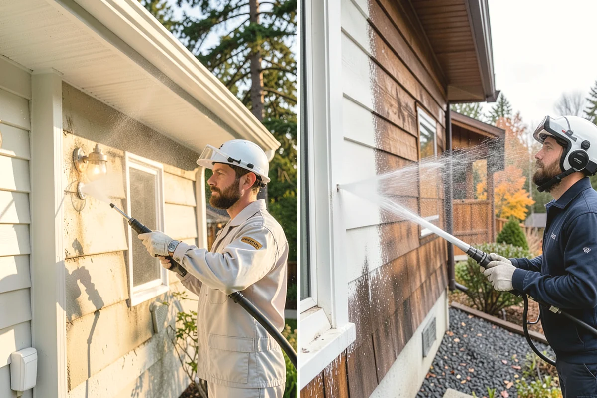 Hot Water Pressure Washing in Mukilteo, Snohomish County, WA - Identify the grease, oil, or heavy residue to be removed