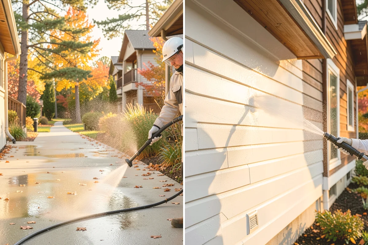Hot Water Pressure Washing in Snohomish, Snohomish County, WA - Identify the grease, oil, or heavy residue to be removed