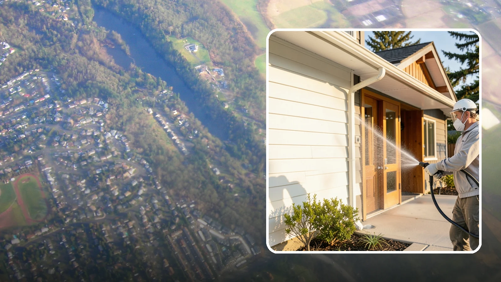 Hotel Exterior Cleaning in Algona, King County, WA - Full-service exterior cleaning for hotels and lodging that revives entrances, walkways, pool decks, and facades guests judge on...