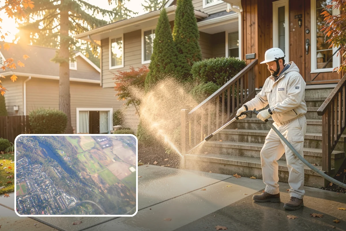Hotel Exterior Cleaning in Algona, King County, WA - Delivers a polished first impression at the entrance and porte-cochere