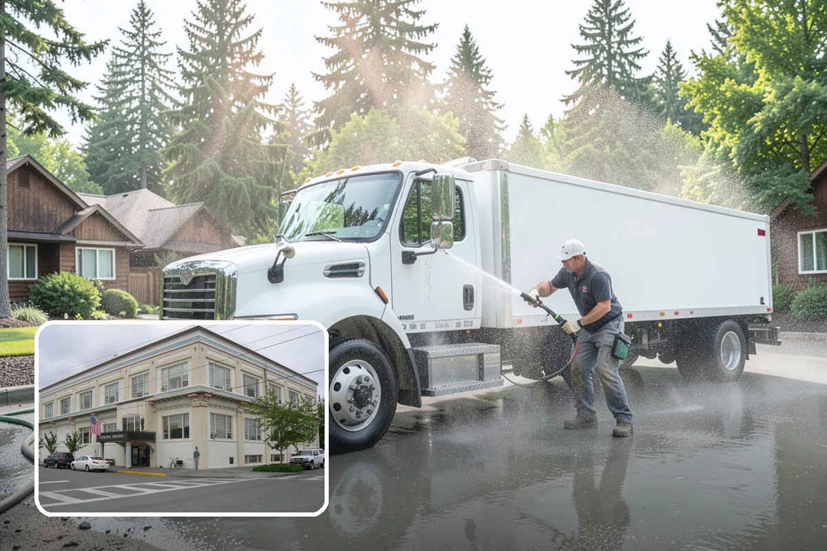 Hotel Exterior Cleaning in Anacortes, Skagit County, WA - Delivers a polished first impression at the entrance and porte-cochere