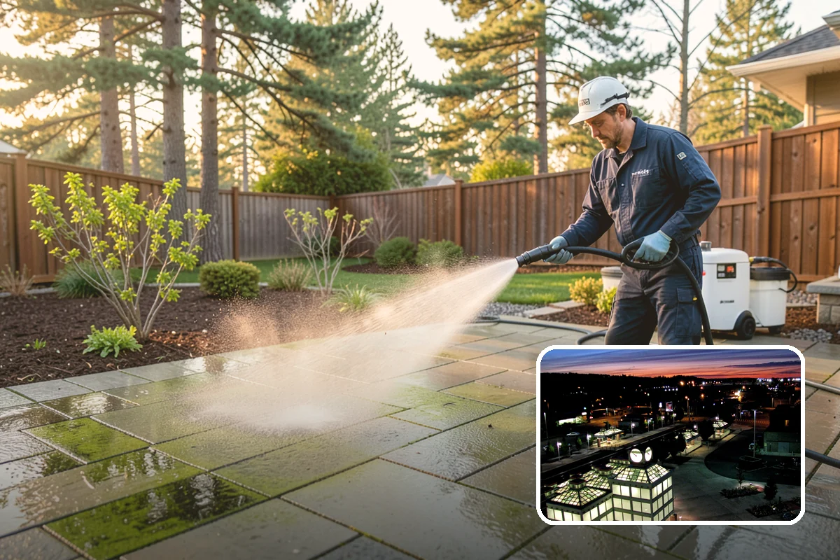 Hotel Exterior Cleaning in Auburn, King County, WA - Delivers a polished first impression at the entrance and porte-cochere