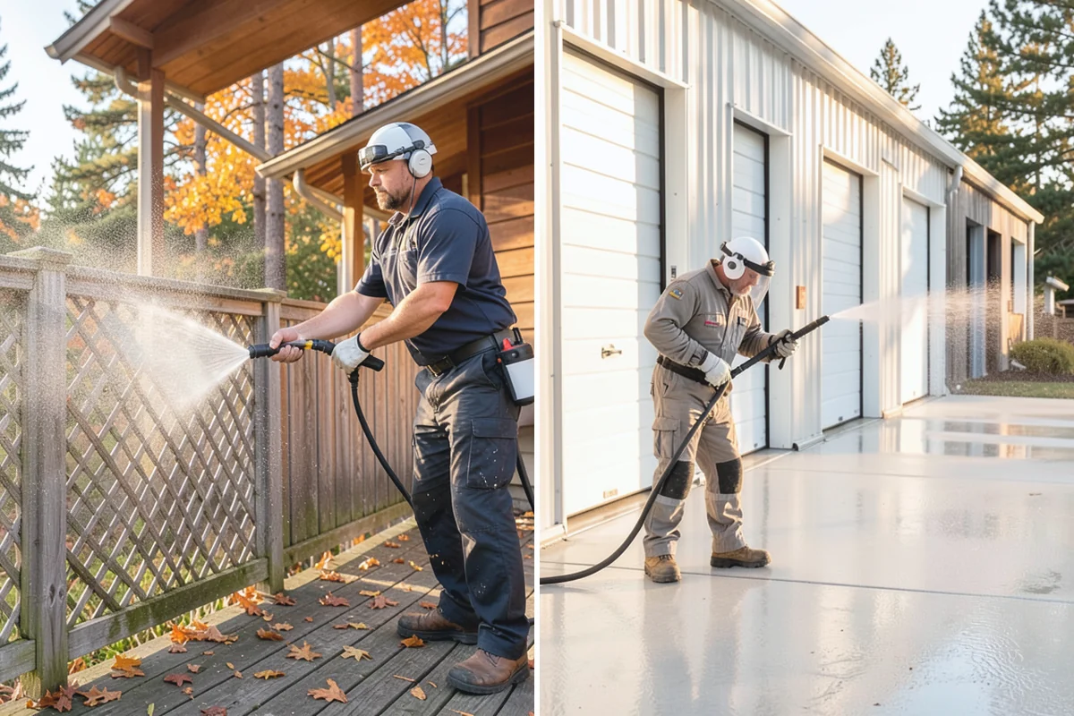 Hotel Exterior Cleaning in Auburn, King County, WA - Walk the property and prioritize guest-facing elevations
