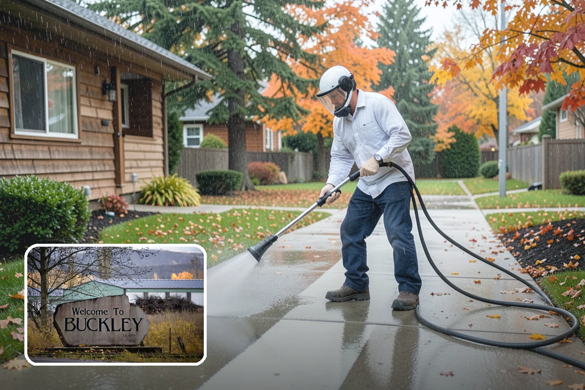 Hotel Exterior Cleaning in Buckley, Pierce County, WA - Delivers a polished first impression at the entrance and porte-cochere