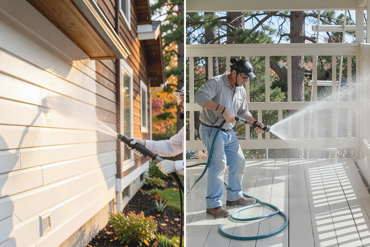 Hotel Exterior Cleaning in Buckley, Pierce County, WA - Walk the property and prioritize guest-facing elevations